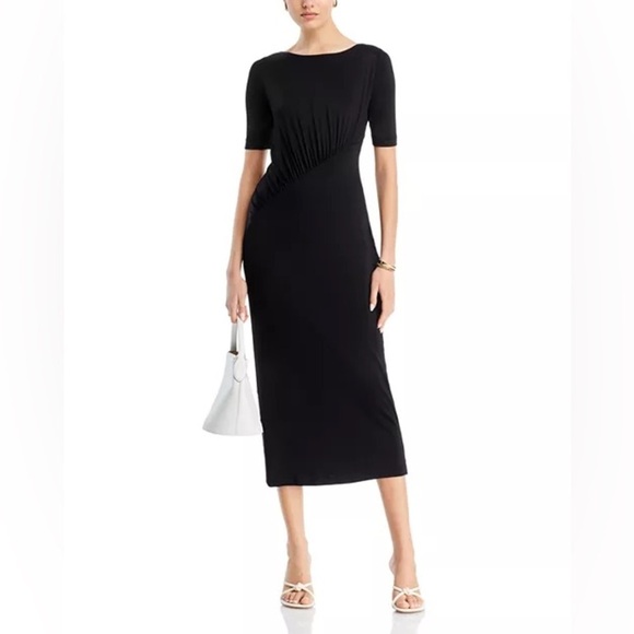 Boss Dresses & Skirts - NWT Hugo Boss Etalicy Midi Dress Chic Preppy Business Career Formal Black Sz L